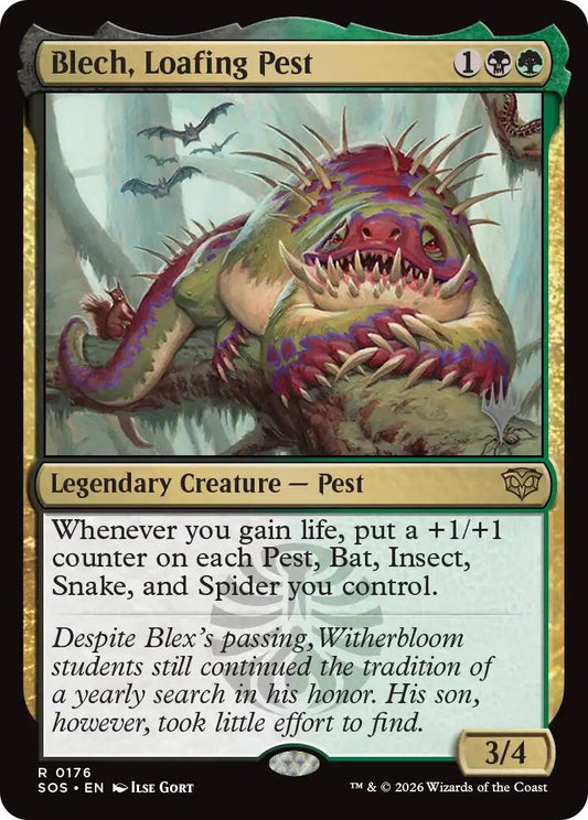 Blech, Loafing Pest [Secrets of Strixhaven Promos]