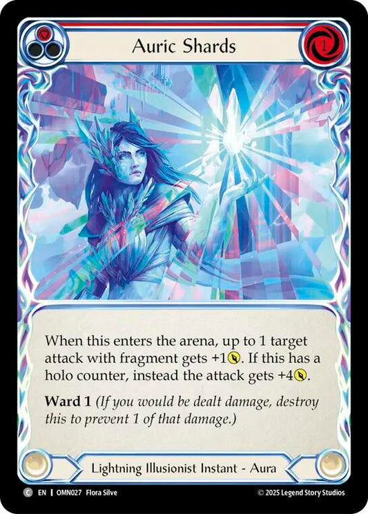 Auric Shards (Red) [OMN027] (Omens of the Third Age)