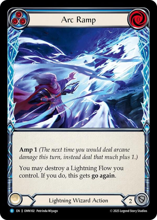 Arc Ramp (Blue) [OMN102] (Omens of the Third Age)  Rainbow Foil