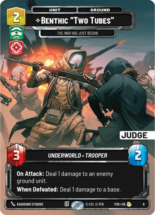 Benthic "Two Tubes" - The War Has Just Begun (9) (9) [Judge Promos]