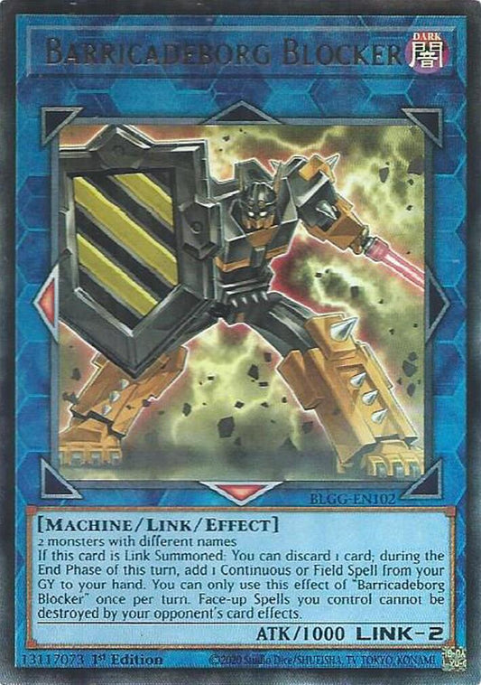 Barricadeborg Blocker [BLGG-EN102] Ultra Rare