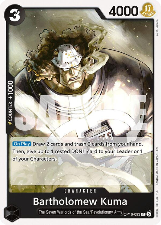 Bartholomew Kuma [The Time of Battle]