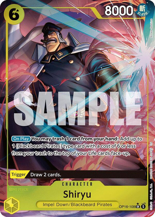 Shiryu (Full Art) [The Time of Battle]