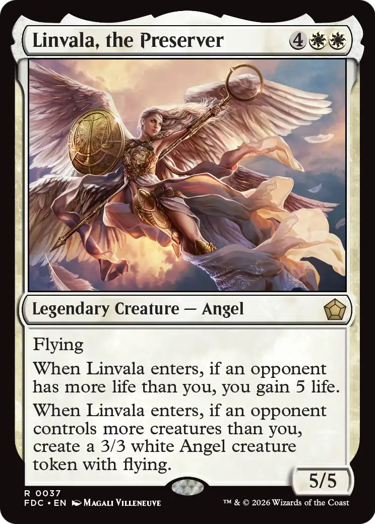 Linvala, the Preserver [Foundations Commander]