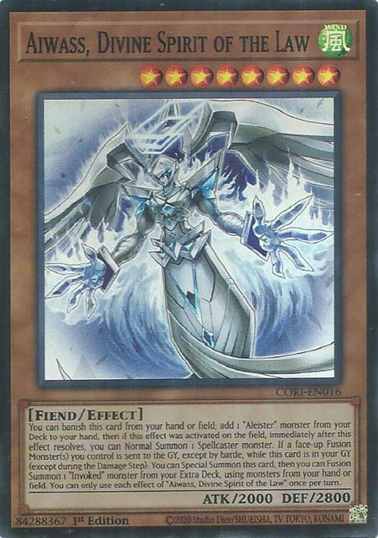 Aiwass, Divine Spirit of the Law [CORI-EN016] Super Rare