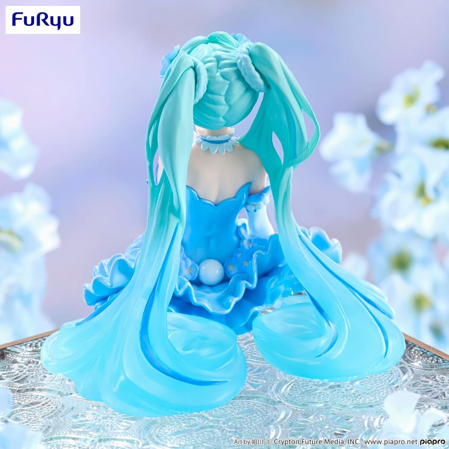 FuRyu: Hatsune Miku (Flower Fairy - Nemophila - Pale Blue Version) Noodle Stopper Figure