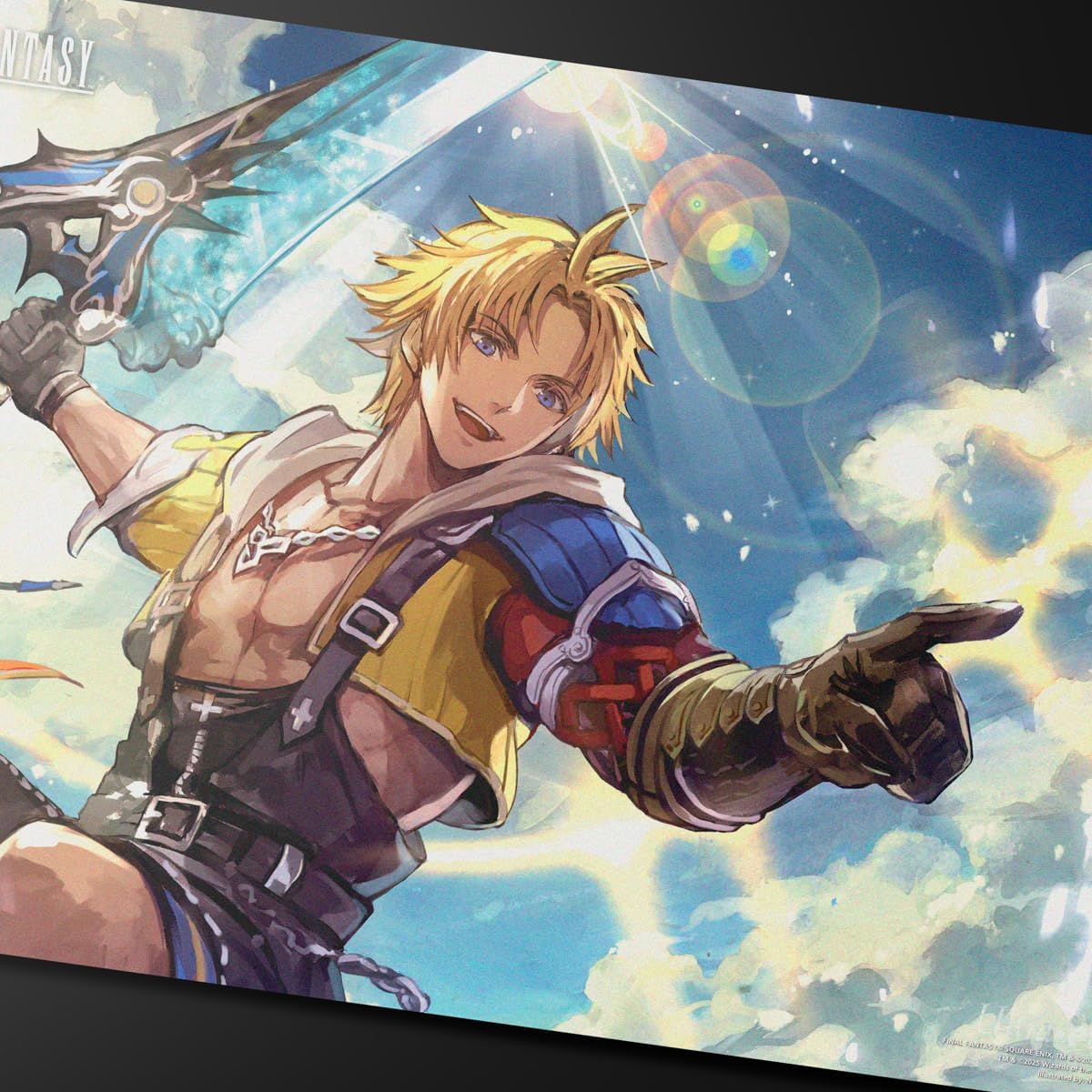 Final Fantasy Playmat: Tidus, Yuna's Guardian