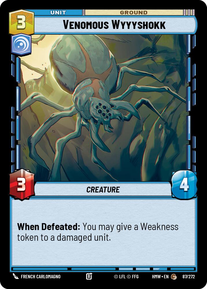 Venomous Wyyyshokk (87/272) (87/272) [Homeworlds]