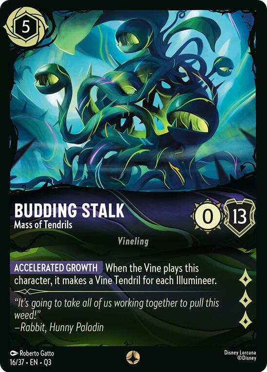 Budding Stalk - Mass of Tendrils (16/37) [Illumineer's Quest: The Great Hunny Rescue]