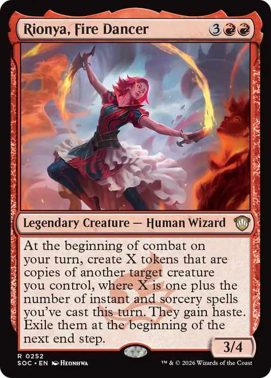 Rionya, Fire Dancer [Secrets of Strixhaven Commander]