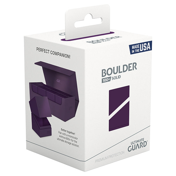 Ultimate Guard Boulder 100+ Solid: Purple