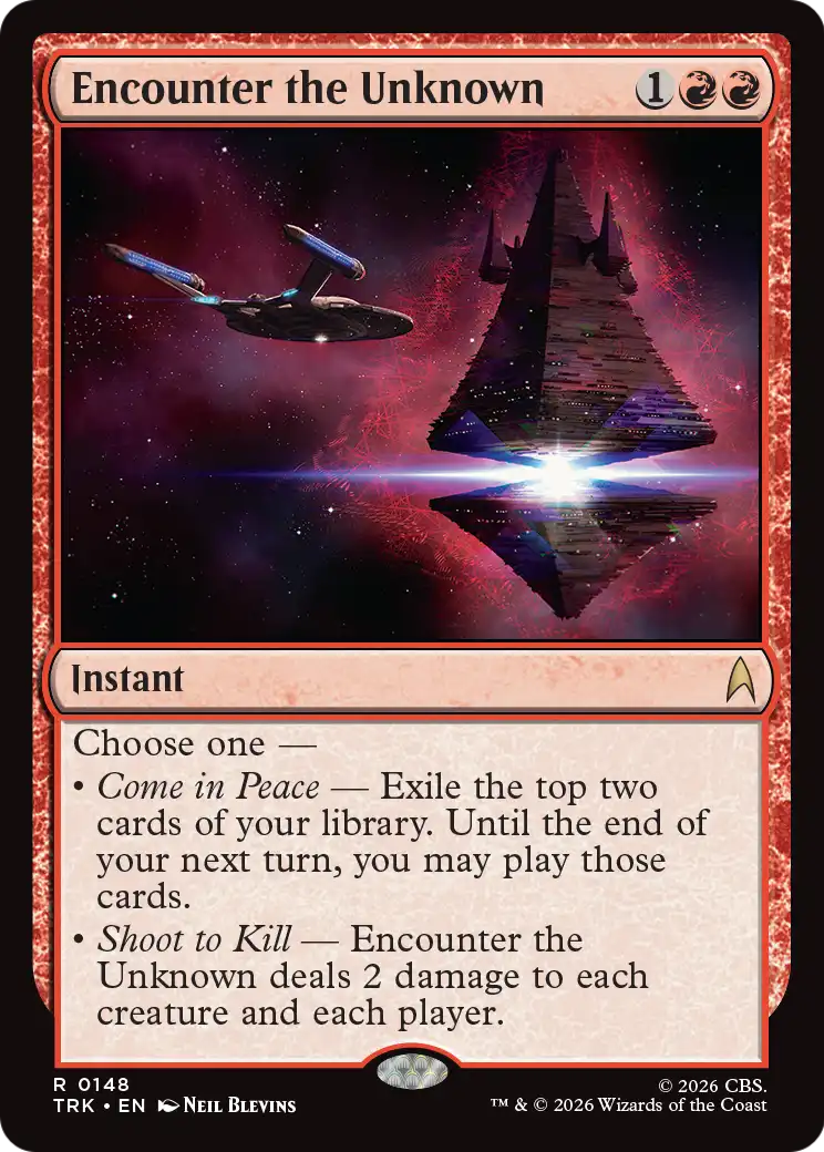 Encounter the Unknown [Star Trek]