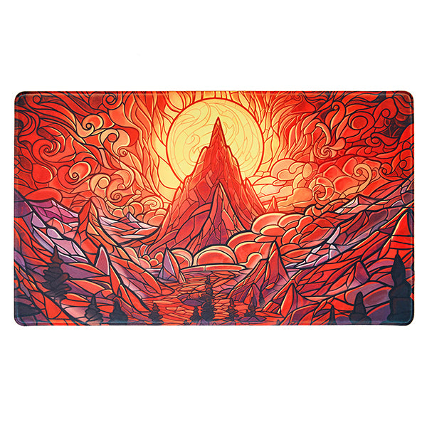 Arcane Fortress Playmat: Burning Mountain