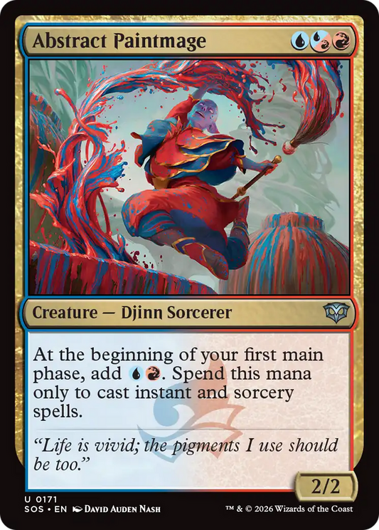 Abstract Paintmage [Secrets of Strixhaven]