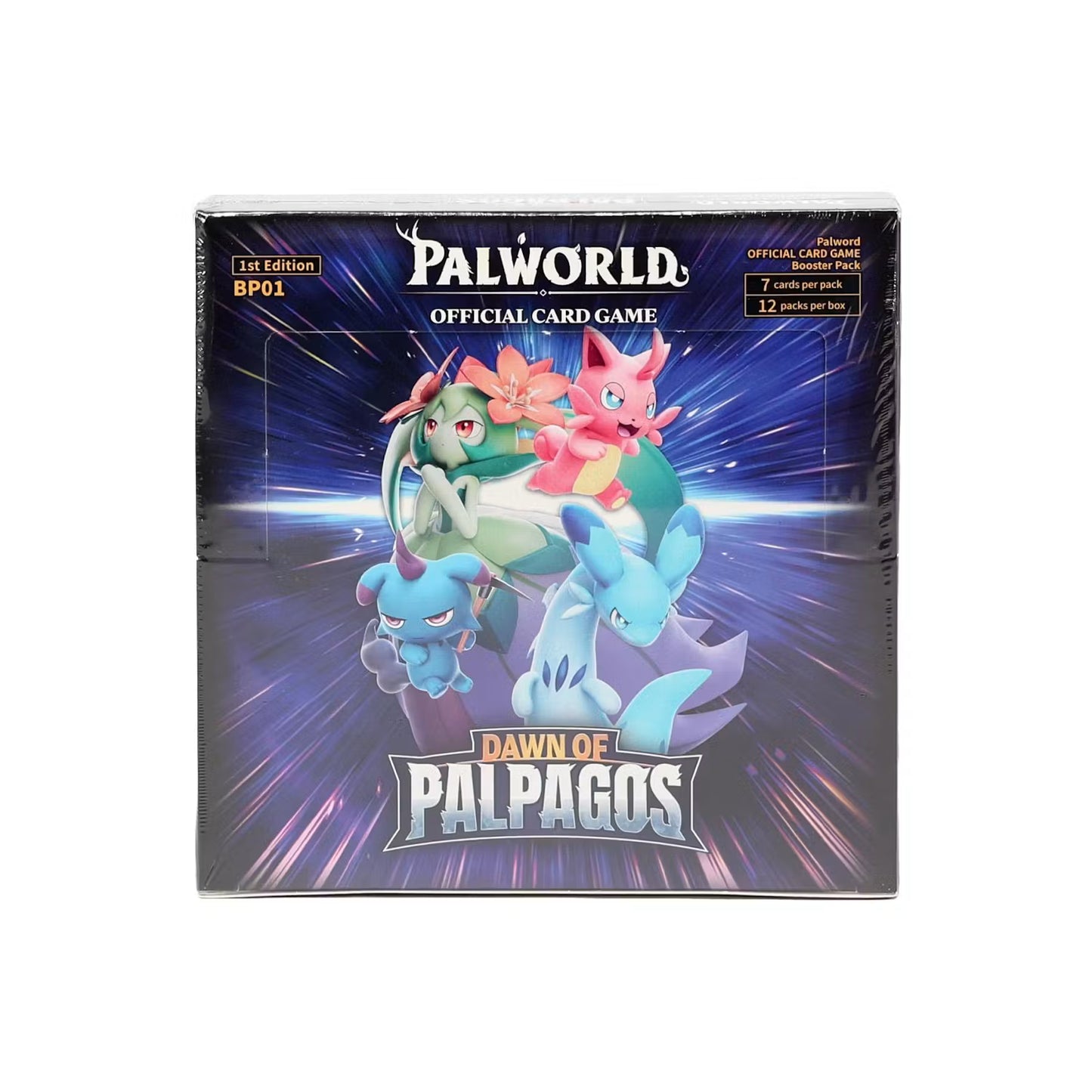 Palworld TCG Set 1 - Dawn of Palpagos - Booster Display