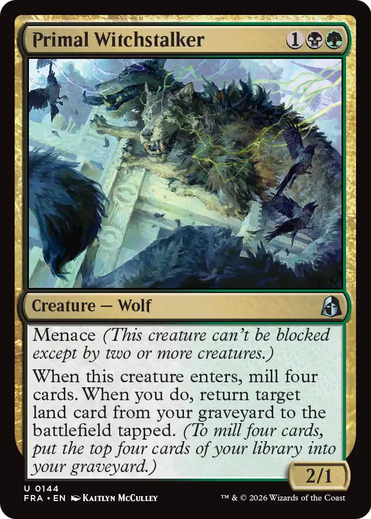 Primal Witchstalker [Reality Fracture]