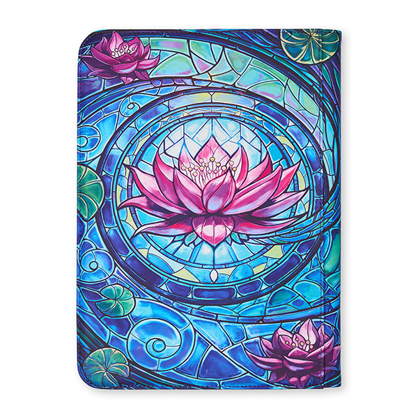 Arcane Fortress 9-Pocket Sideloading Binder: Stained Glass - Blossom Grace