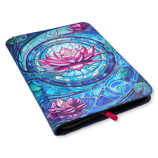 Arcane Fortress 9-Pocket Sideloading Binder: Stained Glass - Blossom Grace
