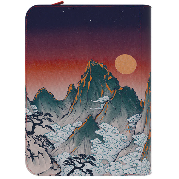 Arcane Fortress 9-Pocket Sideloading Binder: Ukiyo-e Collection - Crimson Ridge