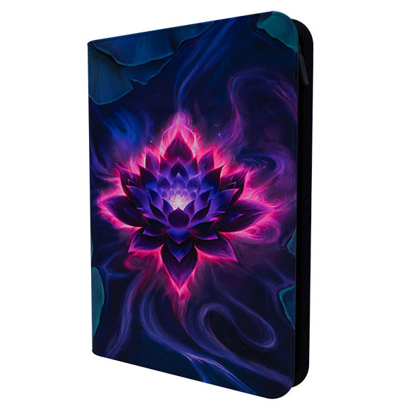 Arcane Fortress 9-Pocket Sideloading Binder: Prestige - Cursed Lotus
