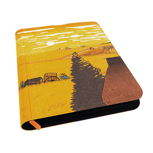 Arcane Fortress 9-Pocket Sideloading Binder: Ukiyo-e Collection - Dusk Over Edo