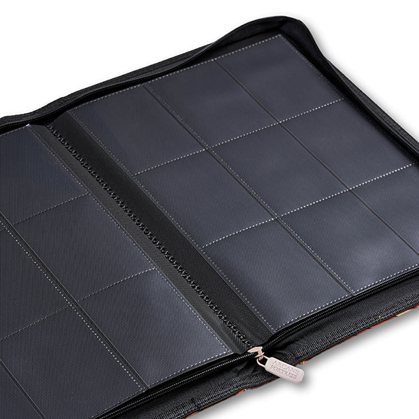 Arcane Fortress 9-Pocket Sideloading Binder: Stained Glass - Golden Plains