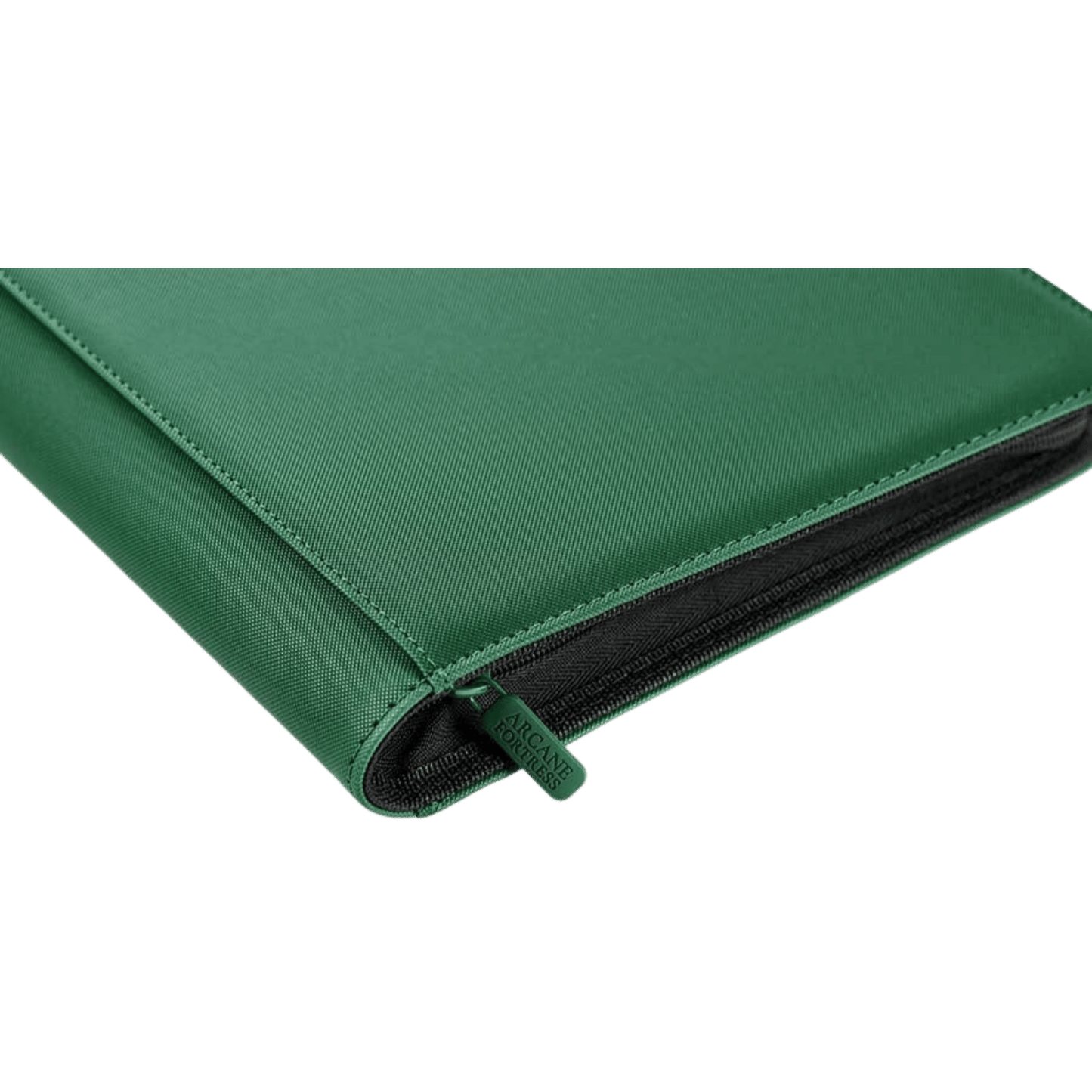 Arcane Fortress 9-Pocket Sideloading Binder: Solid Color - Green