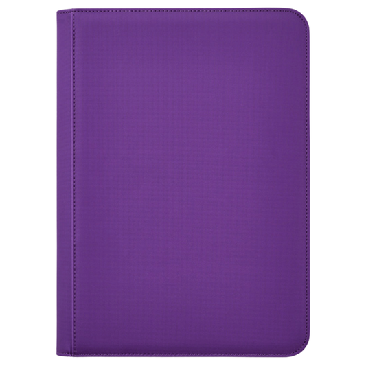 Arcane Fortress 9-Pocket Sideloading Binder: Solid Color - Purple
