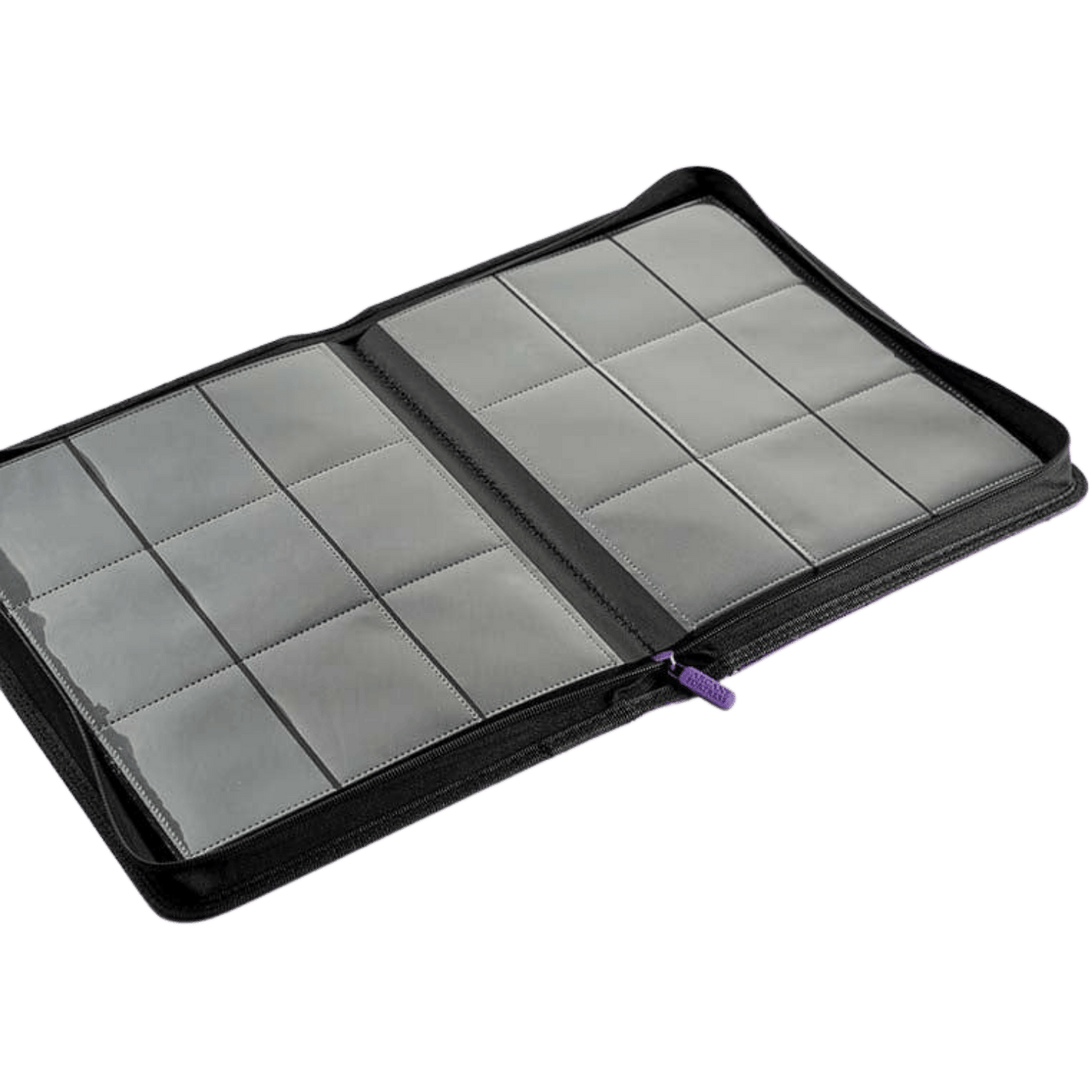 Arcane Fortress 9-Pocket Sideloading Binder: Solid Color - Purple