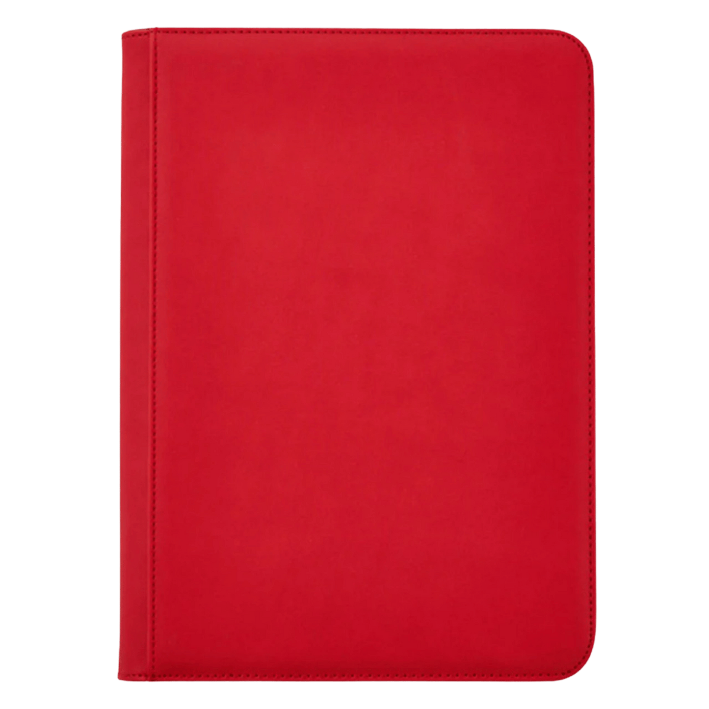 Arcane Fortress 9-Pocket Sideloading Binder: Solid Color - Red