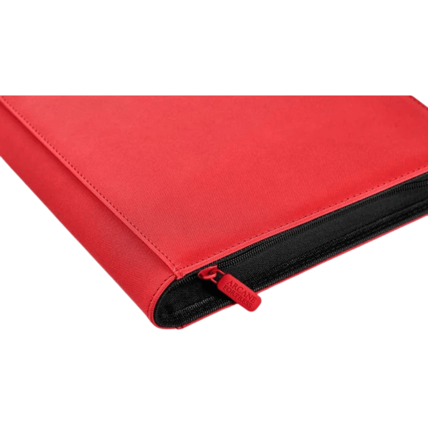 Arcane Fortress 9-Pocket Sideloading Binder: Solid Color - Red