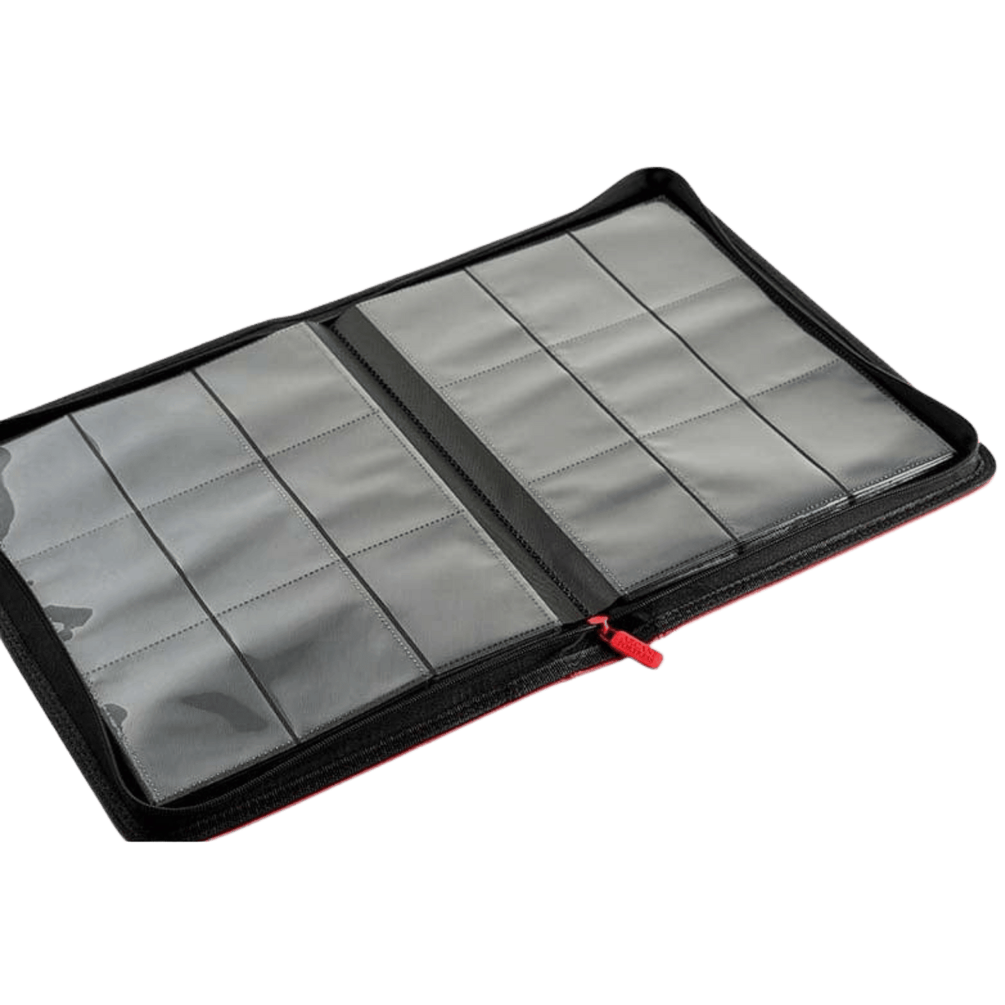 Arcane Fortress 9-Pocket Sideloading Binder: Solid Color - Red