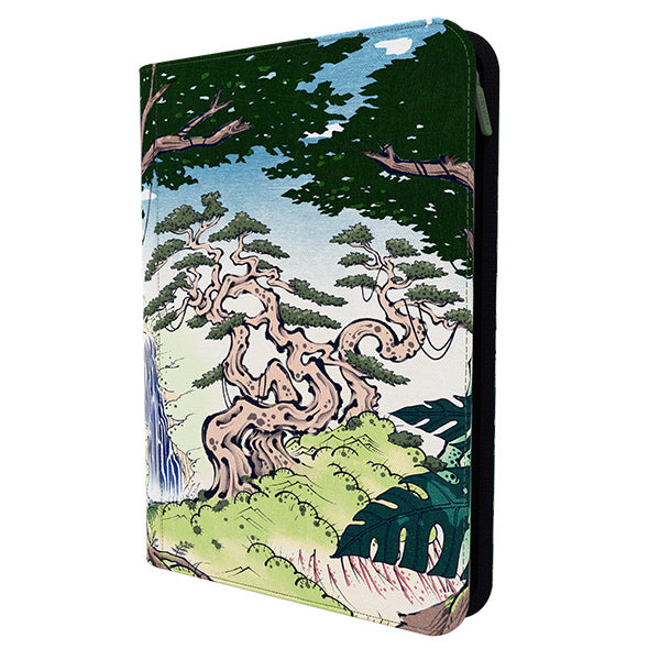 Arcane Fortress 9-Pocket Sideloading Binder: Ukiyo-e Collection - Verdant Sanctuary