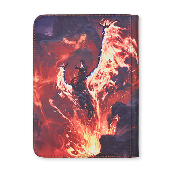 Arcane Fortress 9-Pocket Sideloading Binder: Year of the Dragon - Volcanic Rebirth