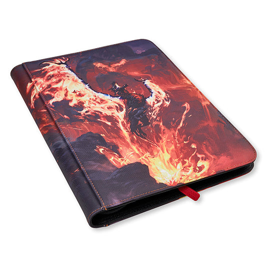 Arcane Fortress 9-Pocket Sideloading Binder: Year of the Dragon - Volcanic Rebirth