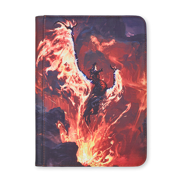 Arcane Fortress 9-Pocket Sideloading Binder: Year of the Dragon - Volcanic Rebirth