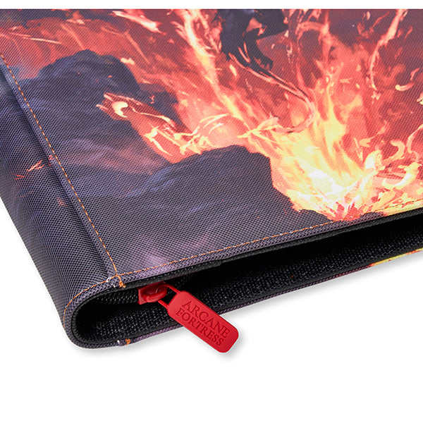 Arcane Fortress 9-Pocket Sideloading Binder: Year of the Dragon - Volcanic Rebirth