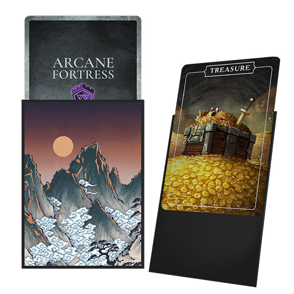 Arcane Fortress Standard Card Sleeves: Ukiyo-e Collection - Crimson Ridge