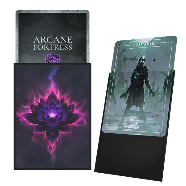 Arcane Fortress Standard Card Sleeves: Prestige - Cursed Lotus