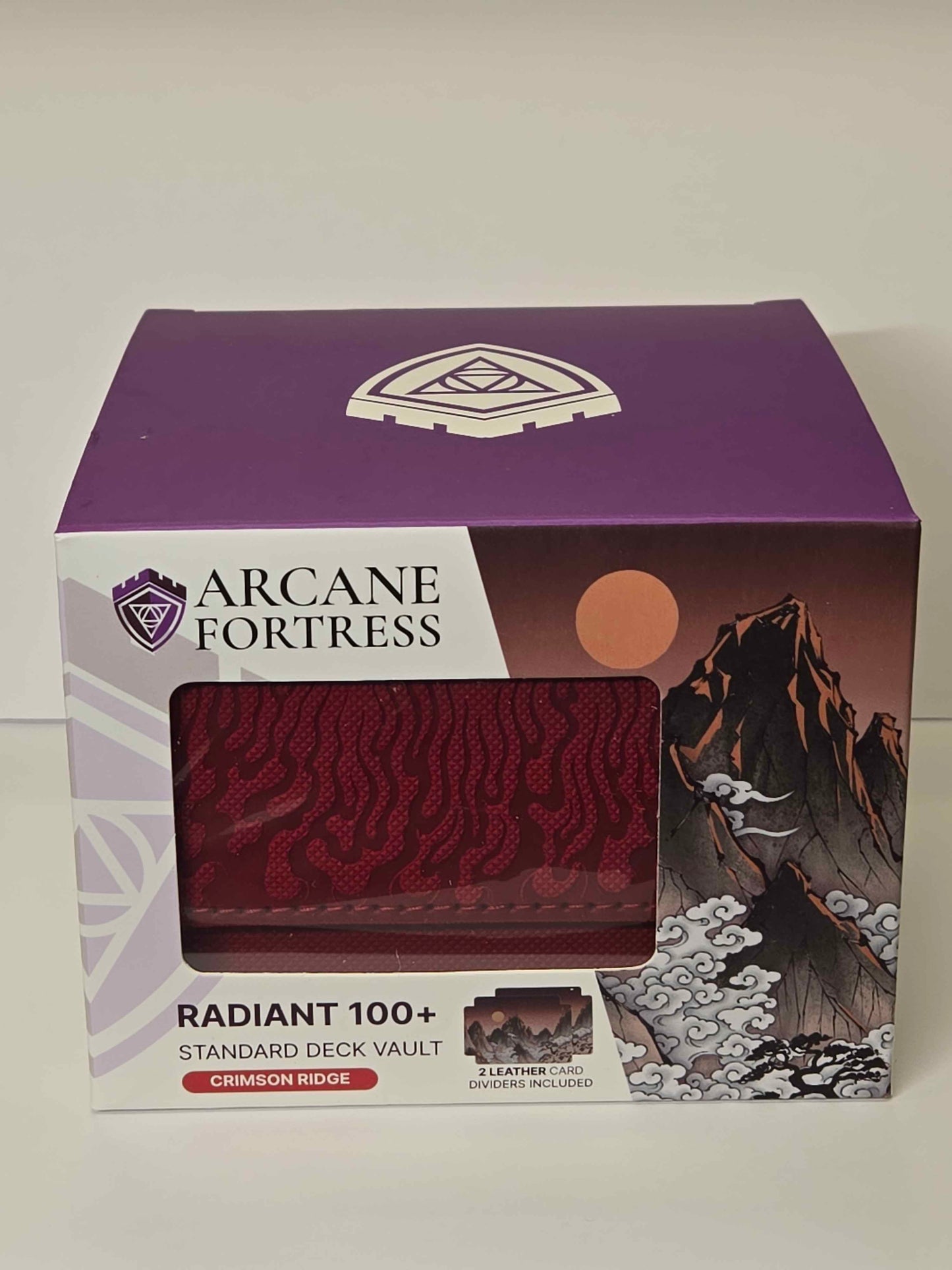 Arcane Fortress Deck Vault Radiant 100+ Standard: Ukiyo-e Collection - Crimson Ridge