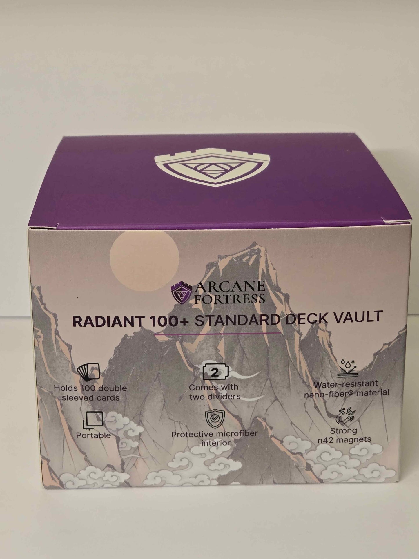 Arcane Fortress Deck Vault Radiant 100+ Standard: Ukiyo-e Collection - Crimson Ridge