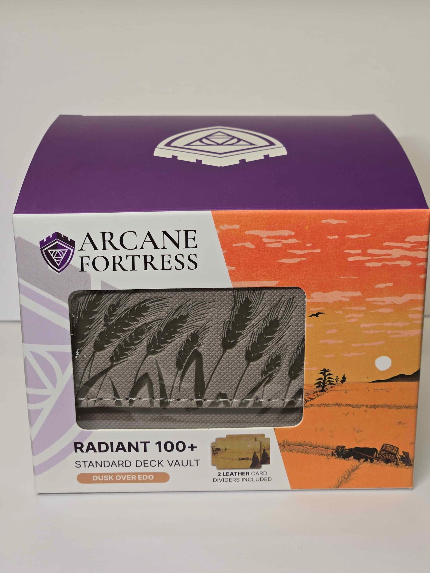 Arcane Fortress Deck Vault Radiant 100+ Standard: Ukiyo-e Collection - Dusk over Edo