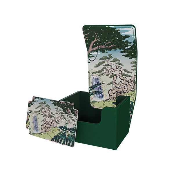 Arcane Fortress Deck Vault Radiant 100+ Standard: Ukiyo-e Collection - Verdant Sanctuary