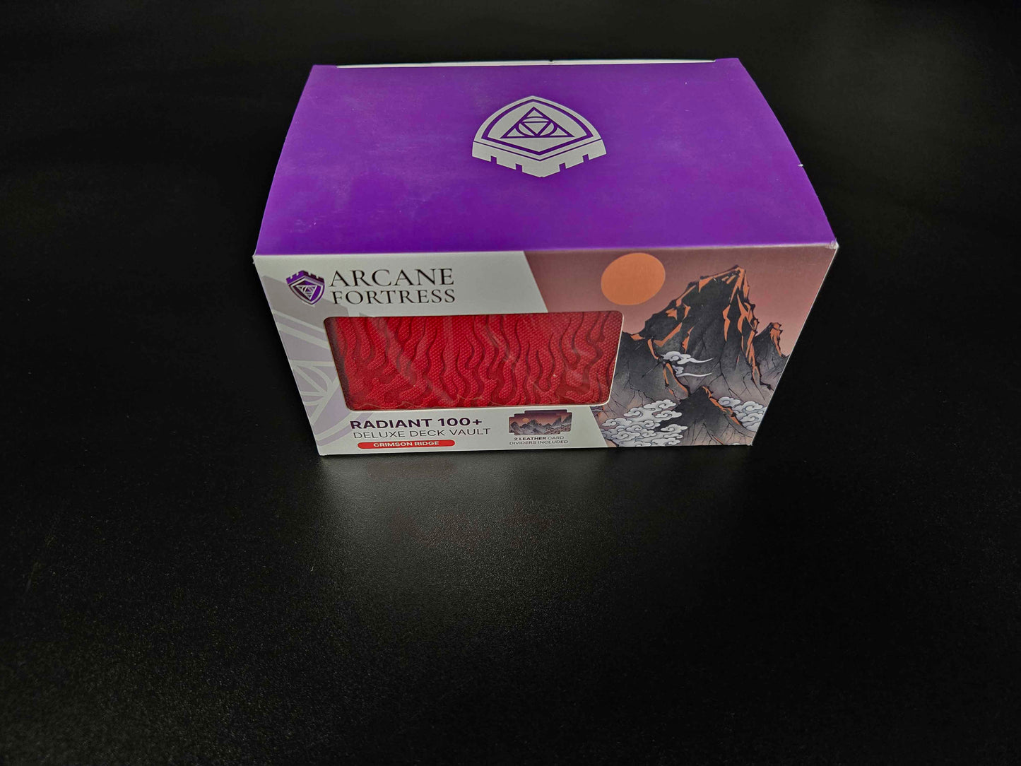 Arcane Fortress Deck Vault Radiant 100+ Deluxe: Ukiyo-e Collection - Crimson Ridge