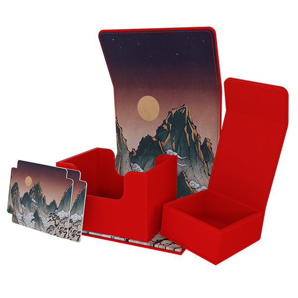 Arcane Fortress Deck Vault Radiant 100+ Deluxe: Ukiyo-e Collection - Crimson Ridge