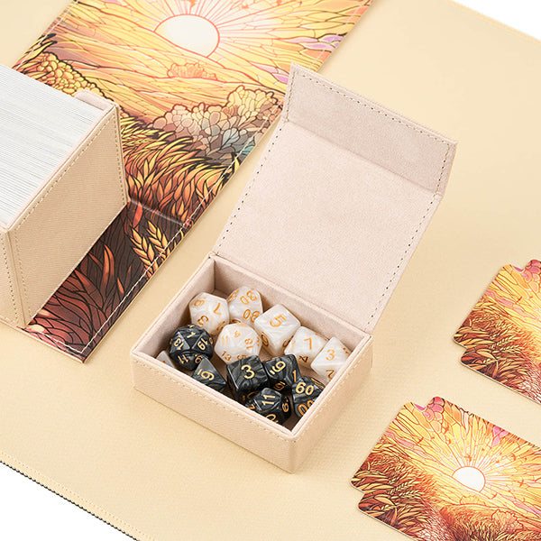 Arcane Fortress Deck Vault Radiant 100+ Deluxe: Stained Glass - Golden Plains