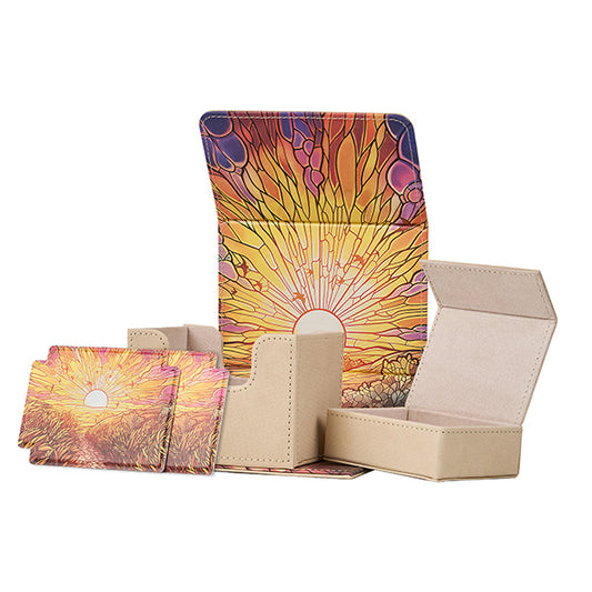 Arcane Fortress Deck Vault Radiant 100+ Deluxe: Stained Glass - Golden Plains