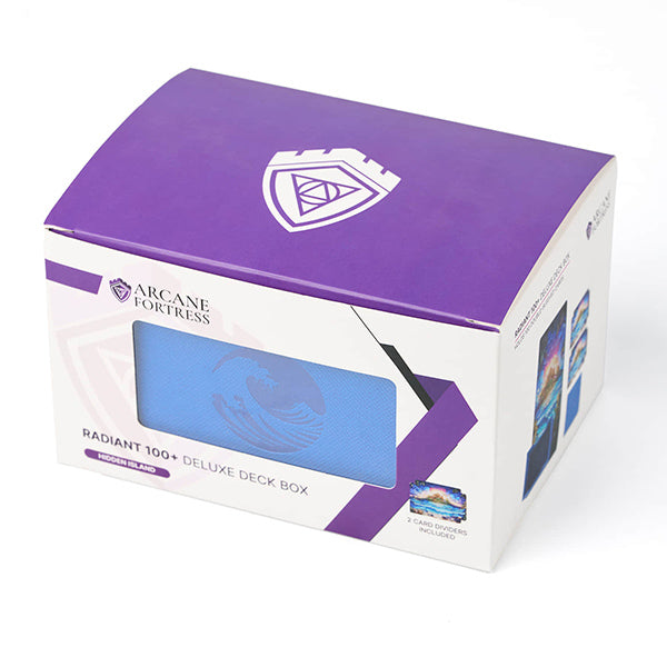 Arcane Fortress Deck Vault Radiant 100+ Deluxe: Stained Glass - Hidden Island