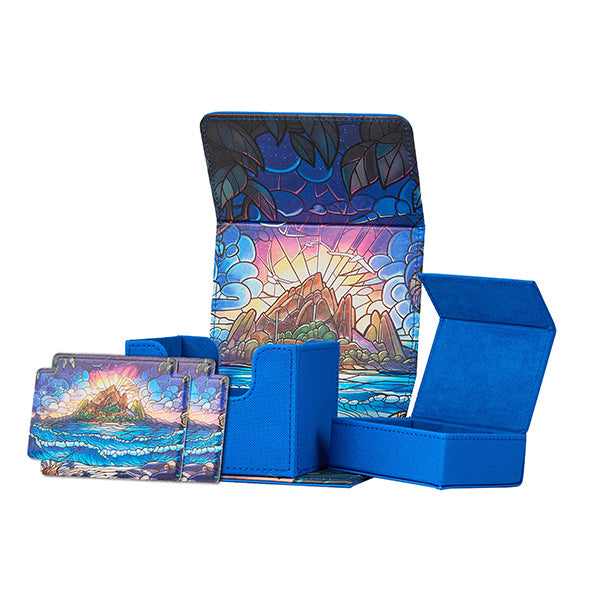 Arcane Fortress Deck Vault Radiant 100+ Deluxe: Stained Glass - Hidden Island