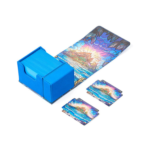 Arcane Fortress Deck Vault Radiant 100+ Deluxe: Stained Glass - Hidden Island